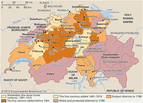 when was switzerland founded.